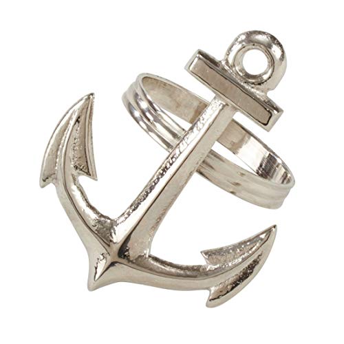 Silver Brass Casual Napkin Rings