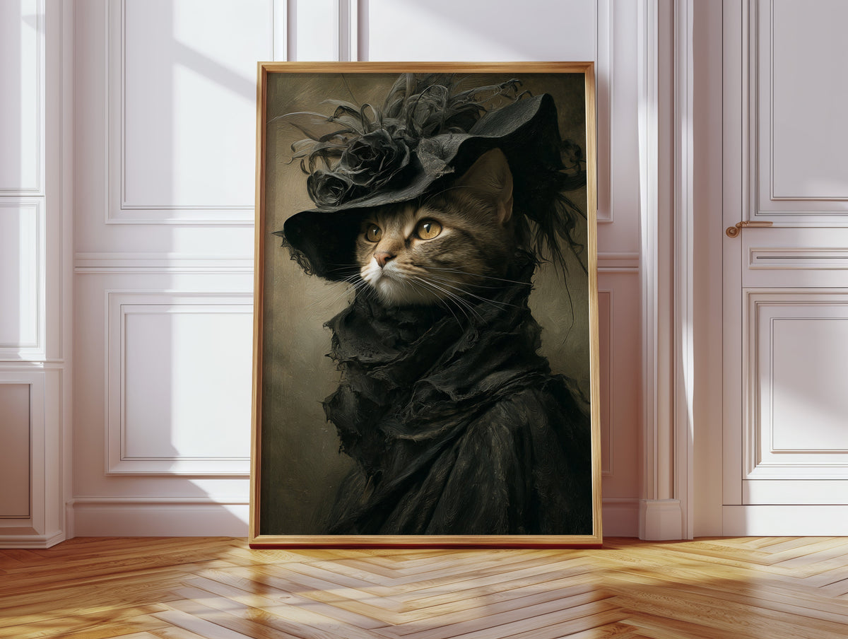 L'élégance d'un chat dévoilée
