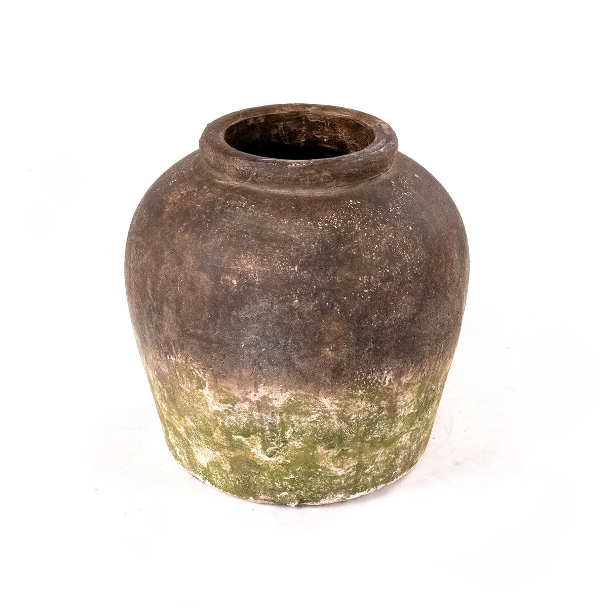 Distressed Terracotta Jar 13 in