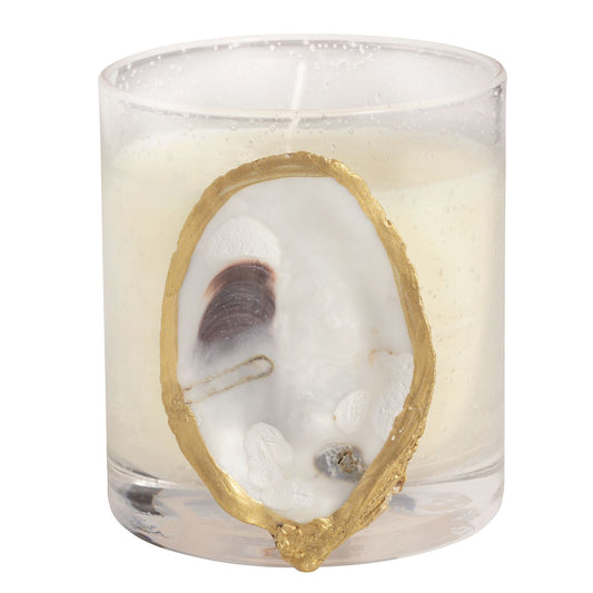 Single Bubble Glass Sea Candle 4 x 3 in