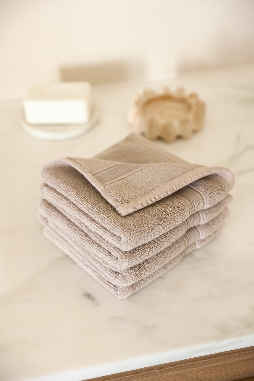 Gants de toilette de luxe