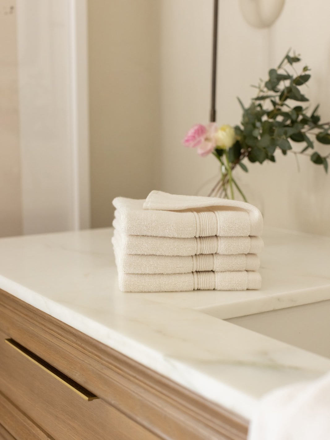 Gants de toilette de luxe
