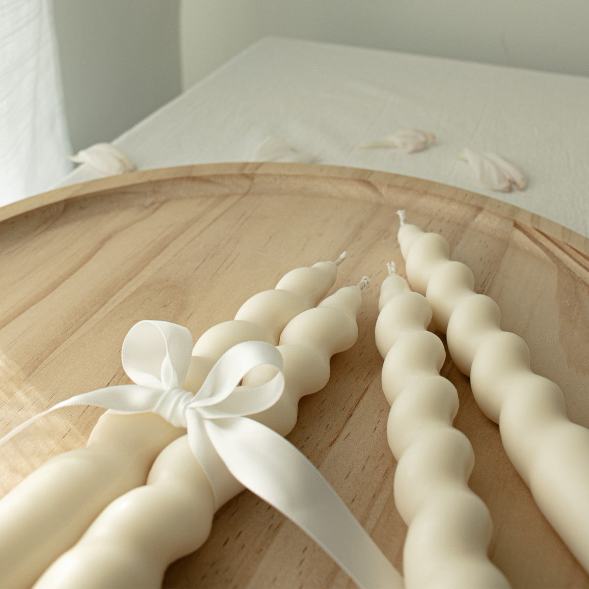 Bougies torsadées