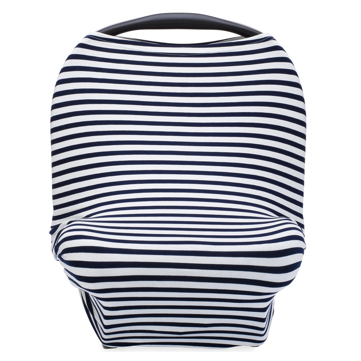 Housse multi-usage, rayures blanc/bleu marine