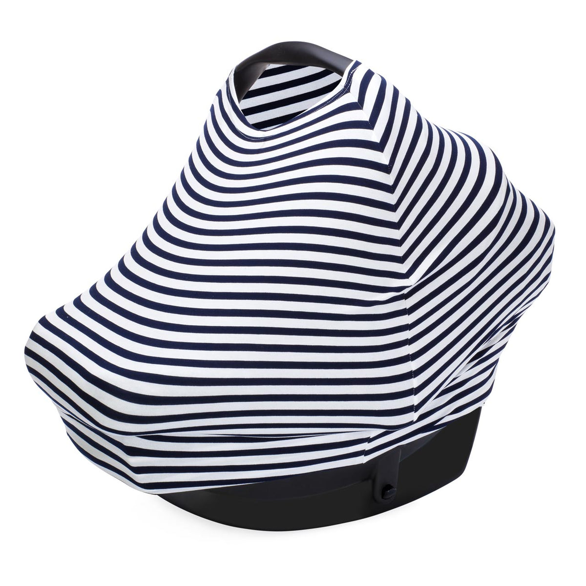 Housse multi-usage, rayures blanc/bleu marine