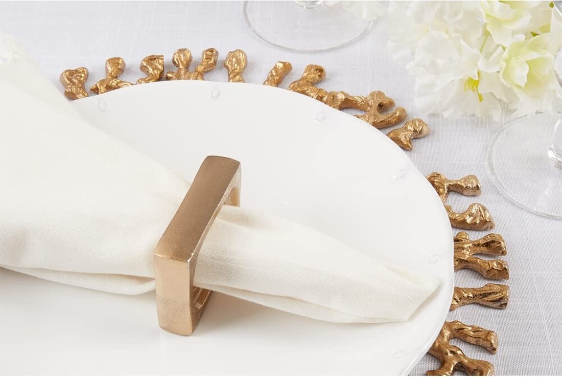 Rectangle Aluminum Napkin Rings