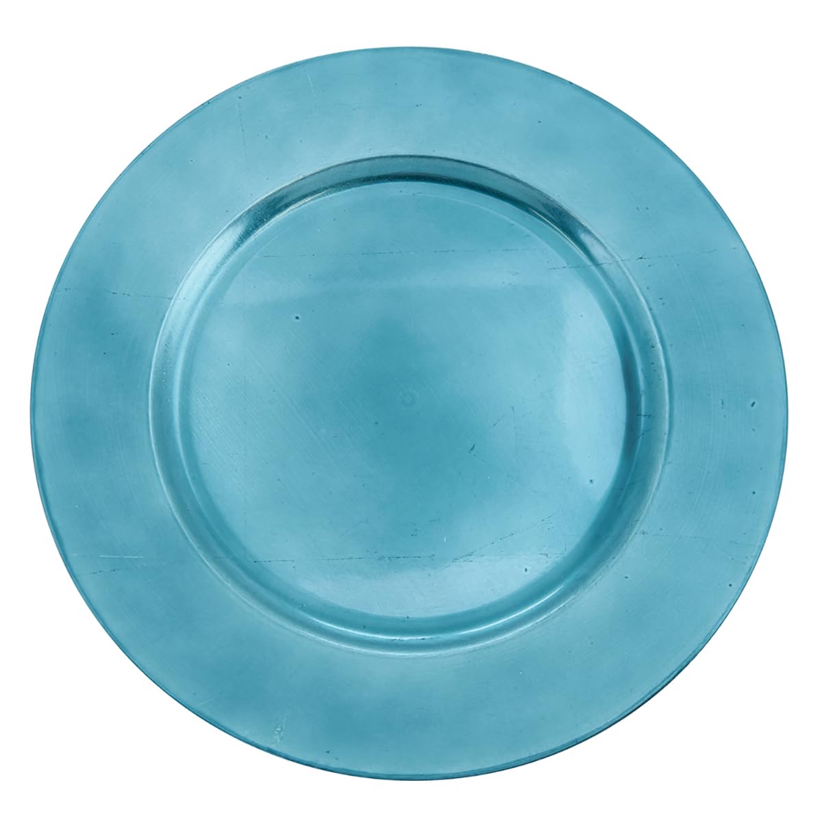 Fennco Styles Classic Rustic Deisgn Holiday Decorative Charger Plates 13" Round, Set of 4