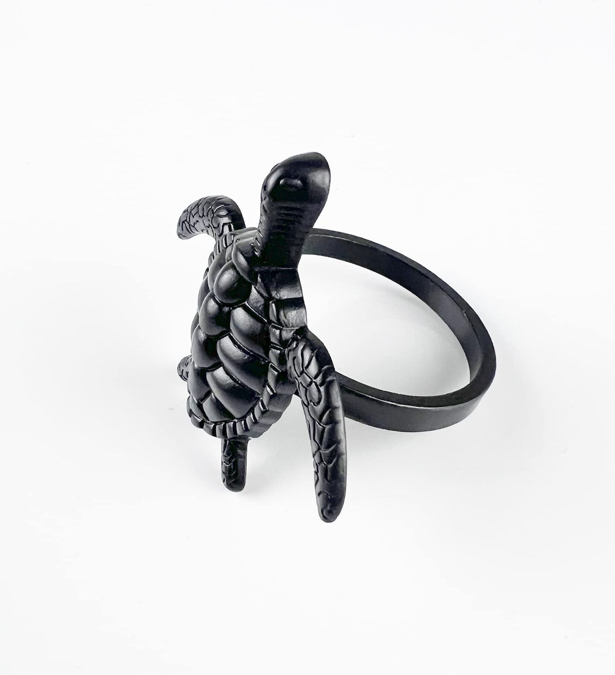 Nature's Touch Sea Turtle Metal Napkin Rings