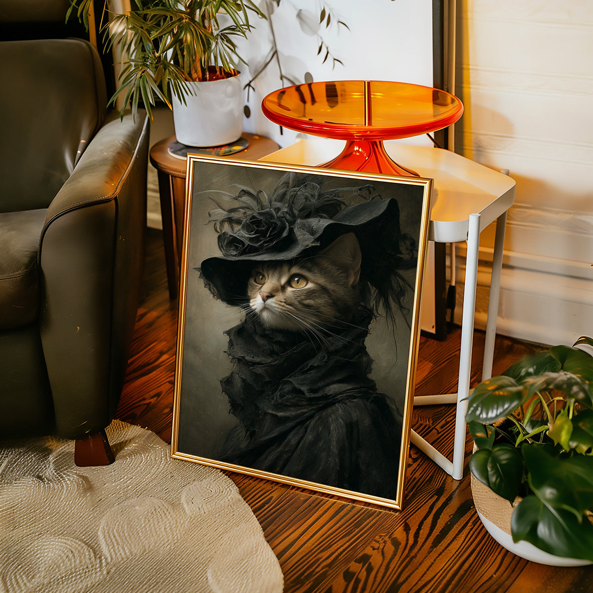 L'élégance d'un chat dévoilée