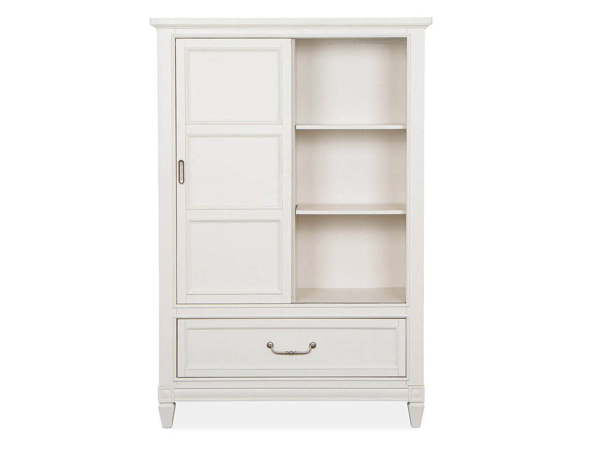 Willowbrook - Commode haute - Blanc coquille d'œuf avec léger effet patiné