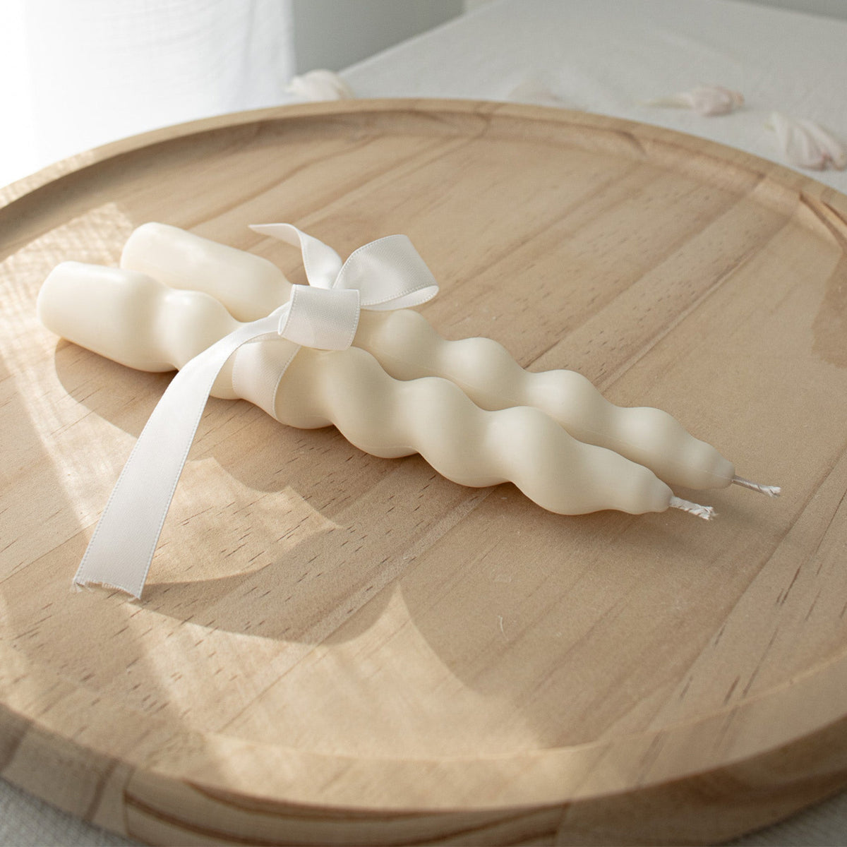 Bougies torsadées