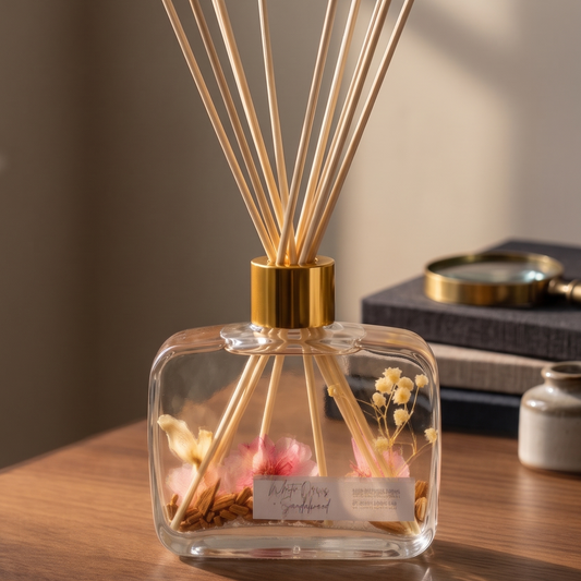 Diffuseur à roseaux botanique 6,8 oz – Parfum d'ambiance et décoration naturels