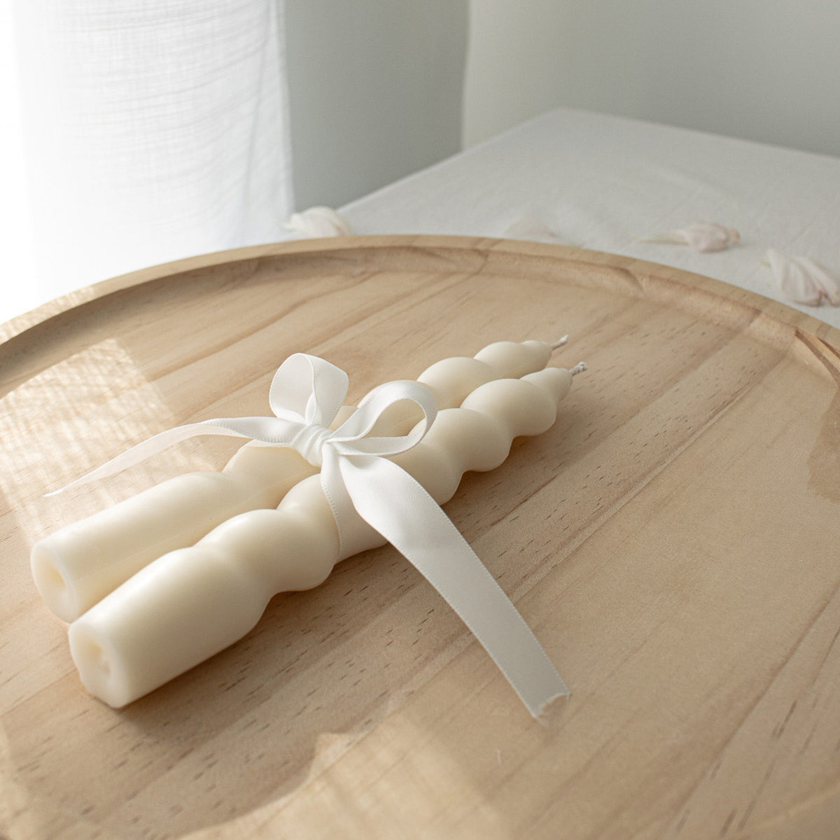 Bougies torsadées