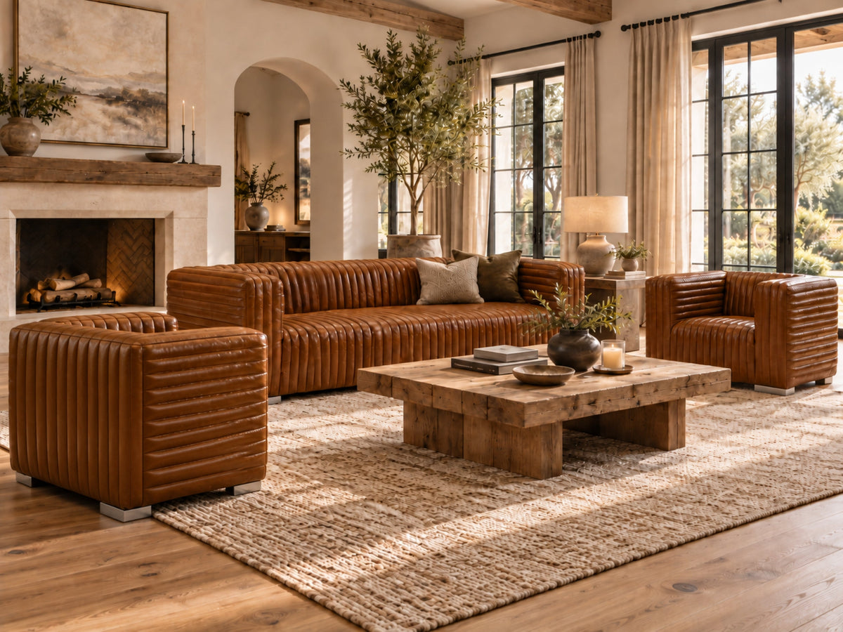 Canyon Top Grain Leather Sofa