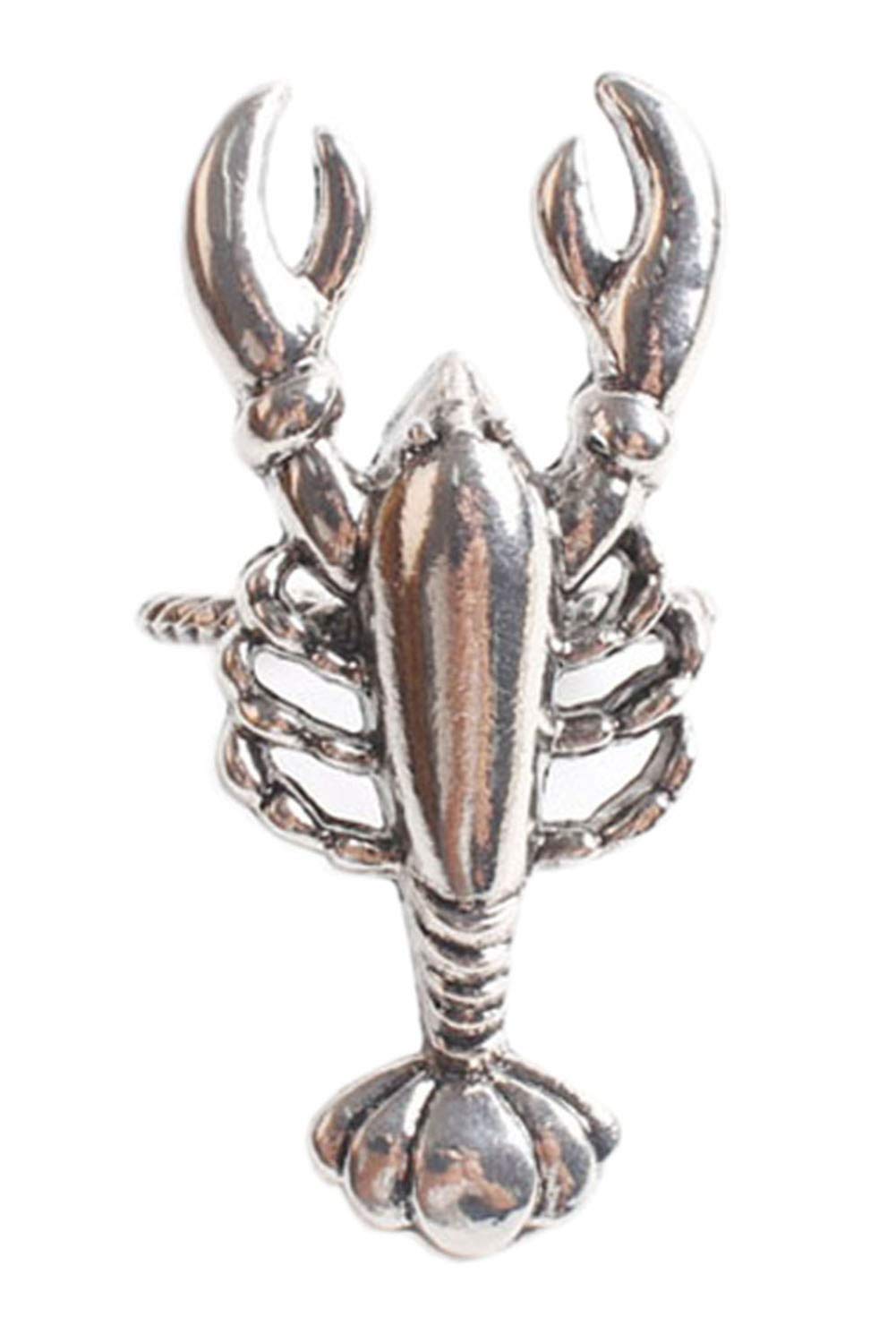 fenncostyles.com Decorative Coastal Sea Creatures Design Napkin Rings - Set of 4 (Sea Creatures)