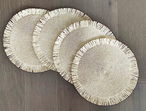 Handwoven Fringe Boho Placemats