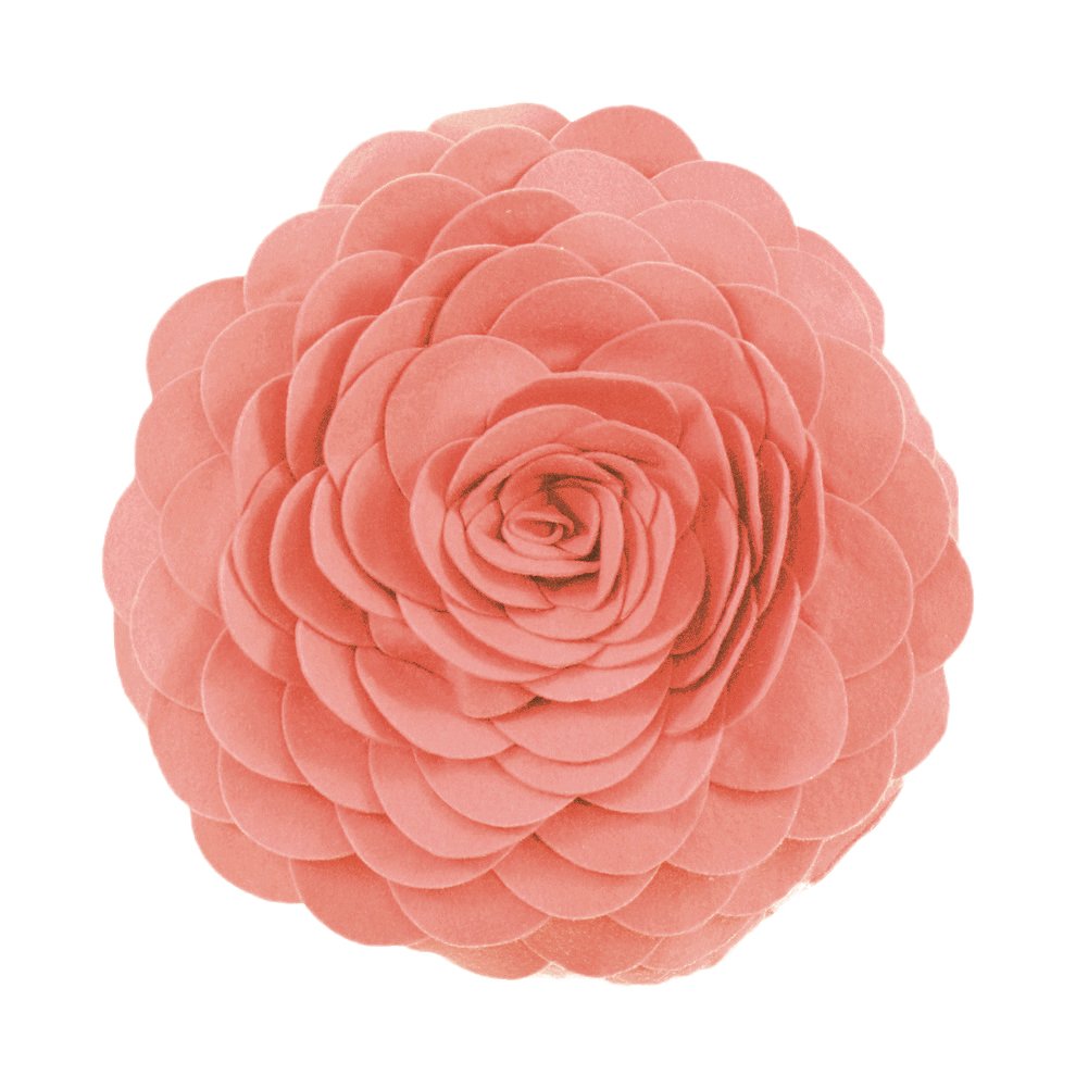 Eva's Flower Garden Decorative Throw Pillow (13" Round)