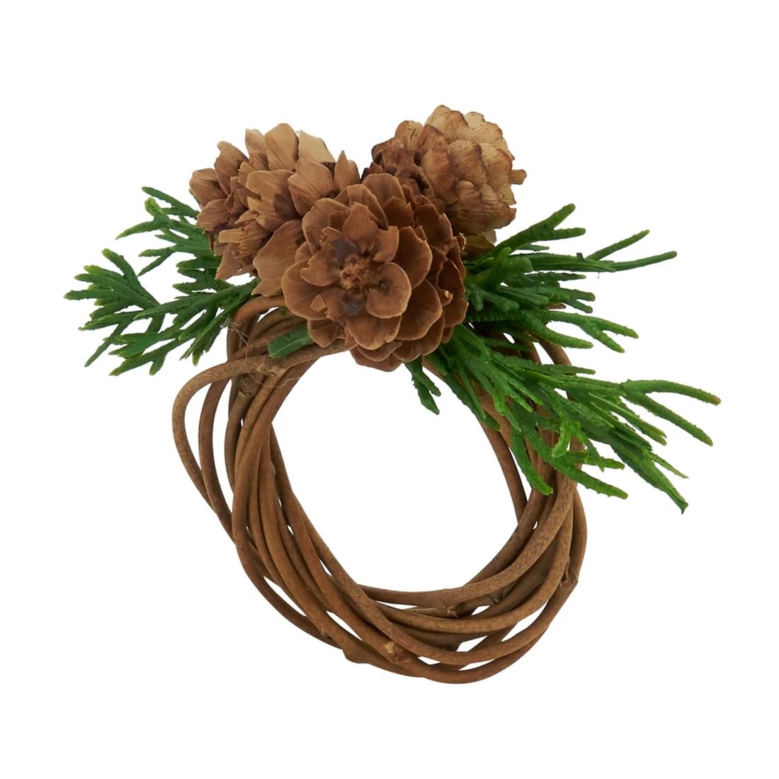 Woodland Pine Cone Decorative Napkin Rings