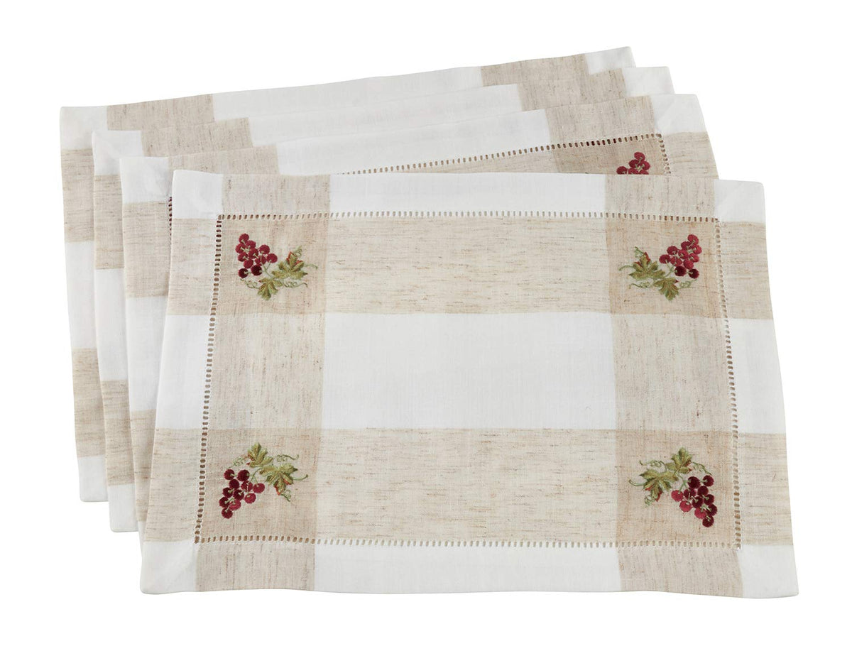 Hommage Brodé Collection Placemats