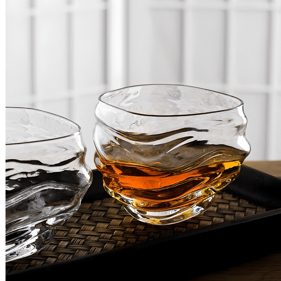 Bicchiere da whisky in cristallo giapponese Kai