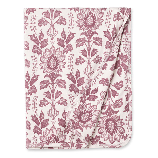 Couverture de poussette Floral Tapestry - Jeté pour bébé en bambou doux