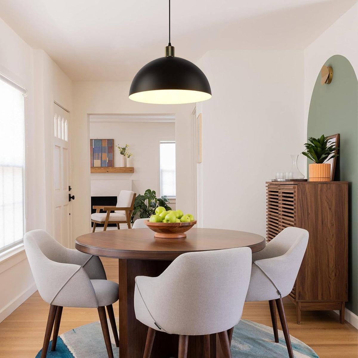 Dome Metal Pendant Light