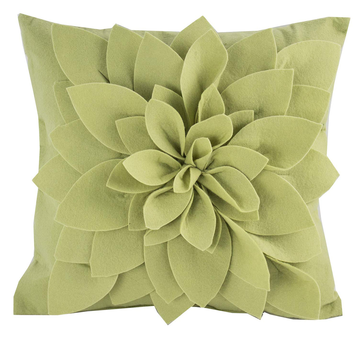 Sara's Garden Petal Decorative Throw Pillow (17" Square)