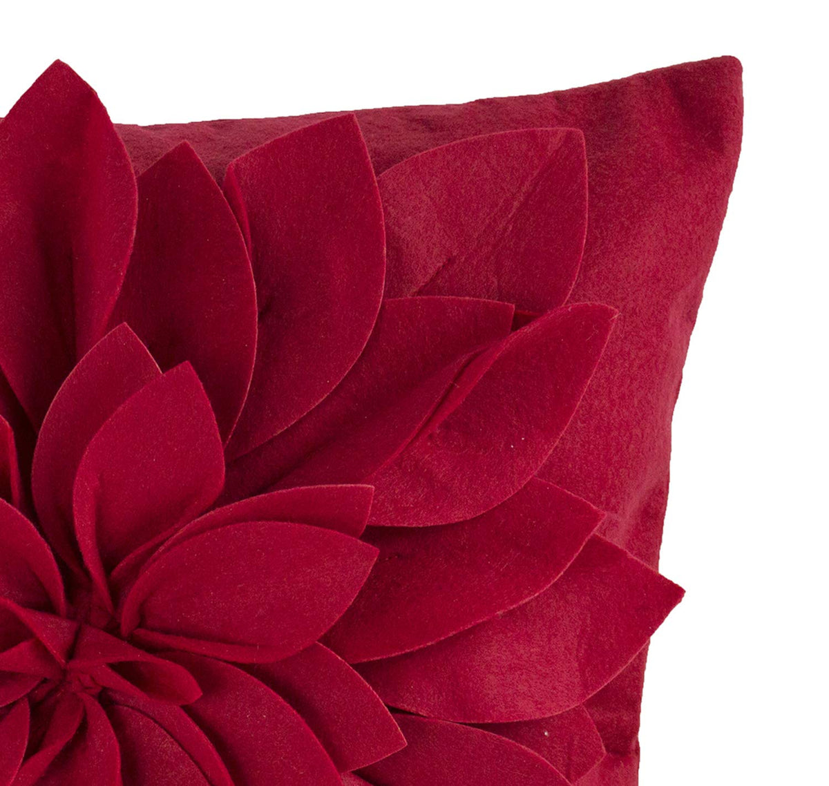 Sara's Garden Petal Decorative Throw Pillow (17" Square)