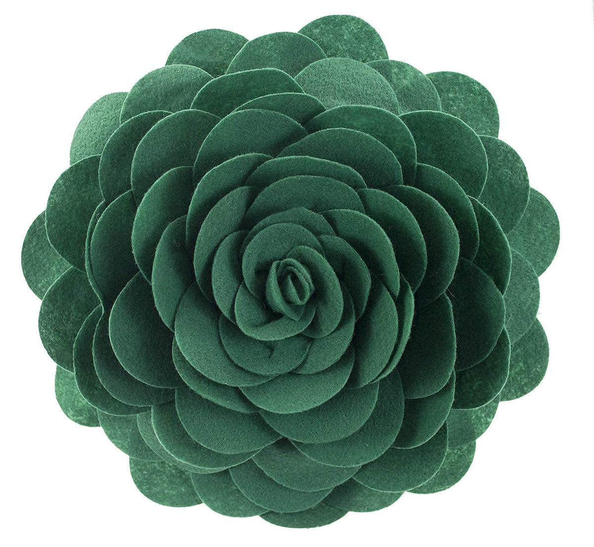 Eva's Flower Garden Decorative Throw Pillow 13" Round - Floral Accent Pillow Case for Home, Couch, Bed, Living Room, Holiday and Office Décor