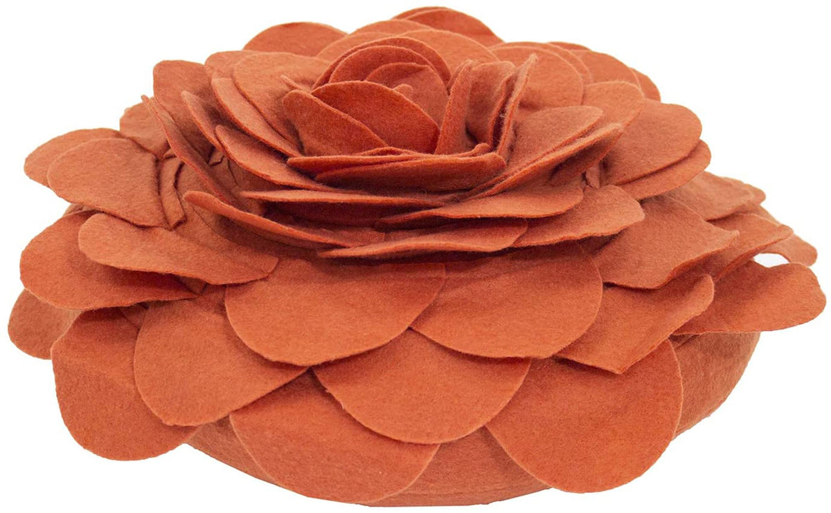 Eva's Flower Garden Decorative Throw Pillow (16" Round - Cover Only)