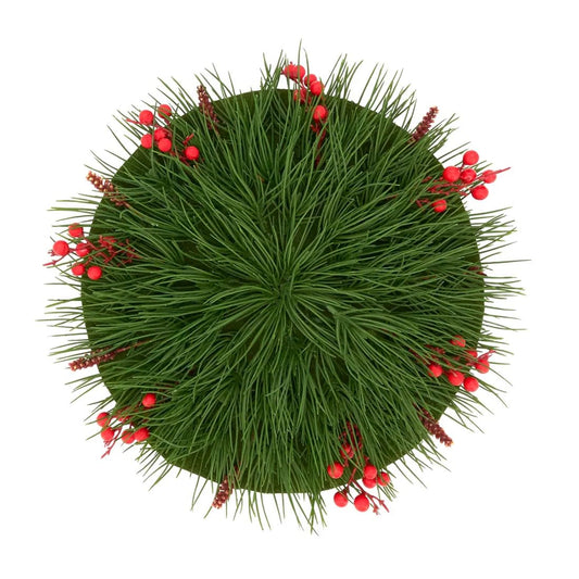 Red Berry Decorative Placemat 14" Round