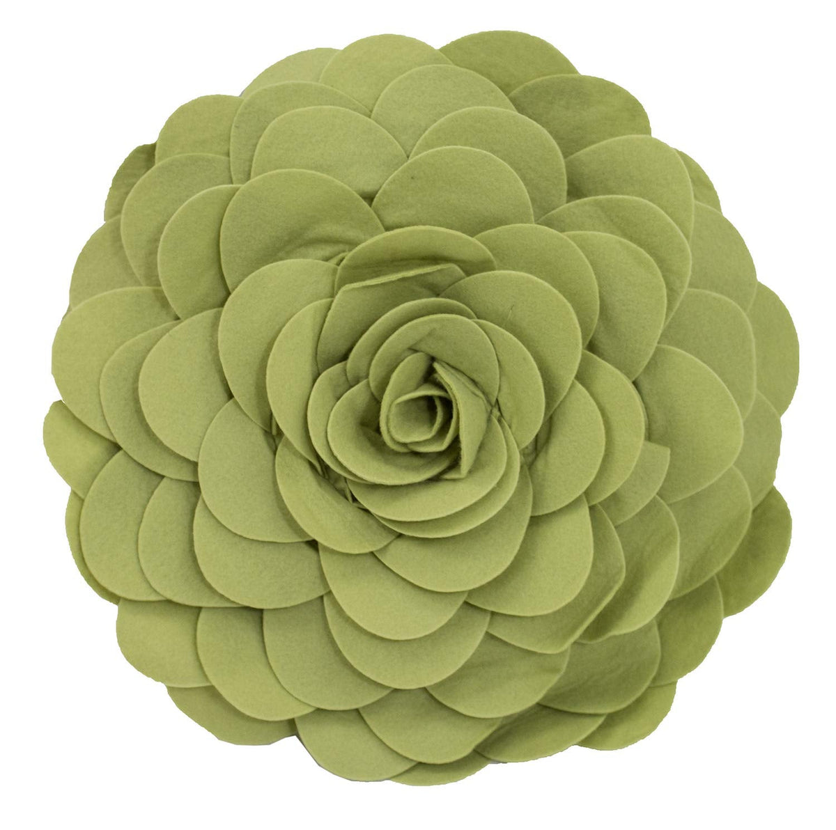Eva's Flower Garden Decorative Throw Pillow (13" Round)