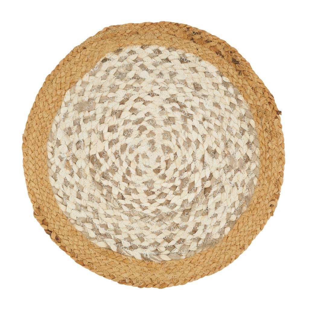 Hand Braided Rustic Jute Placemats