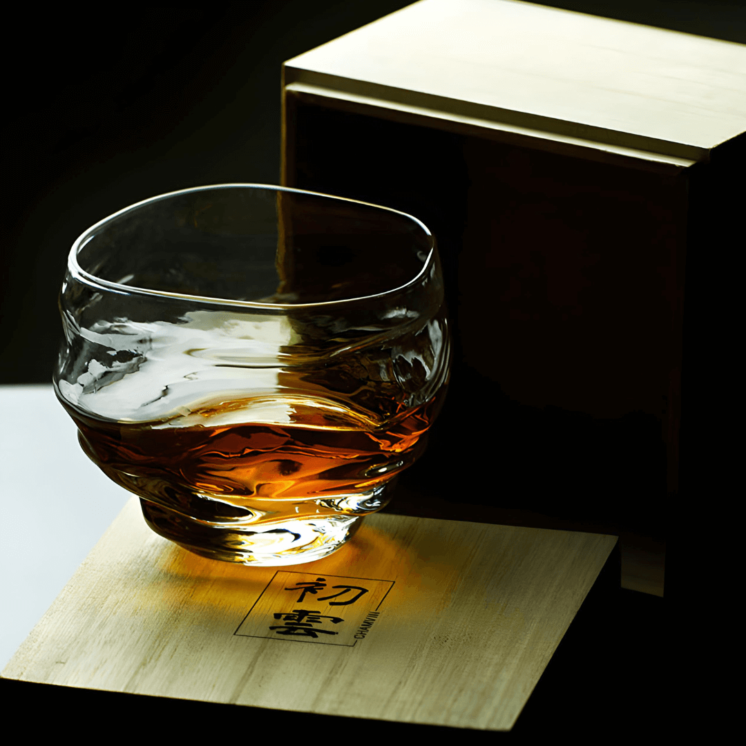 Bicchiere da whisky in cristallo giapponese Kai