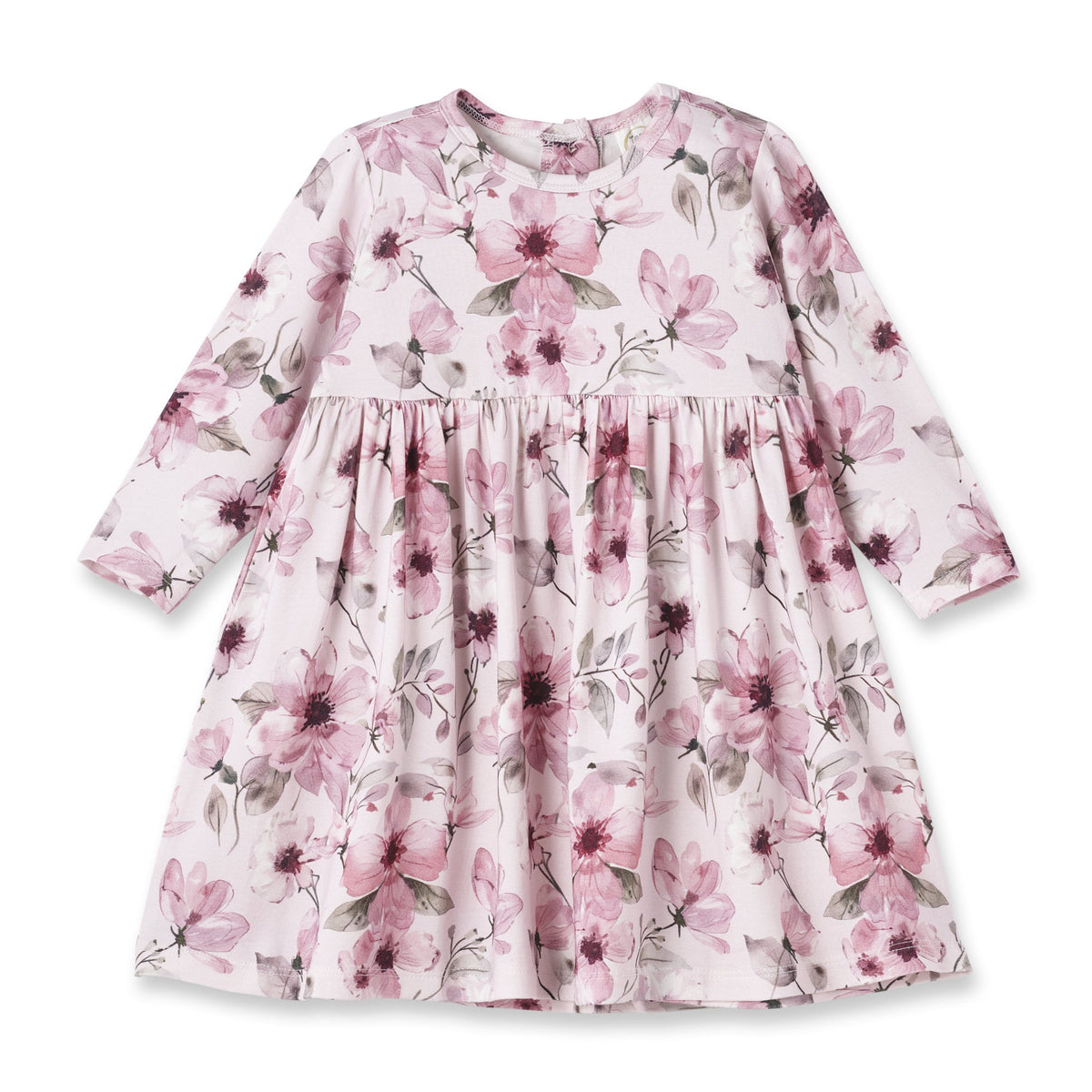 Watercolor Floral Bamboo Dress