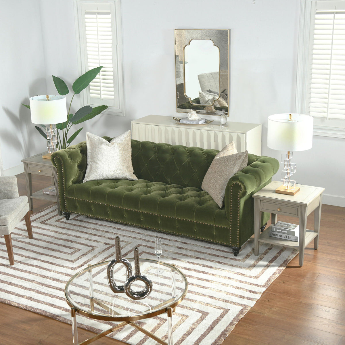 Canapé Chesterfield capitonné - Alto