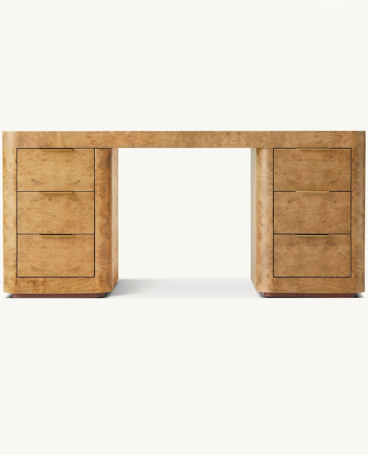 Burl Storage Desk