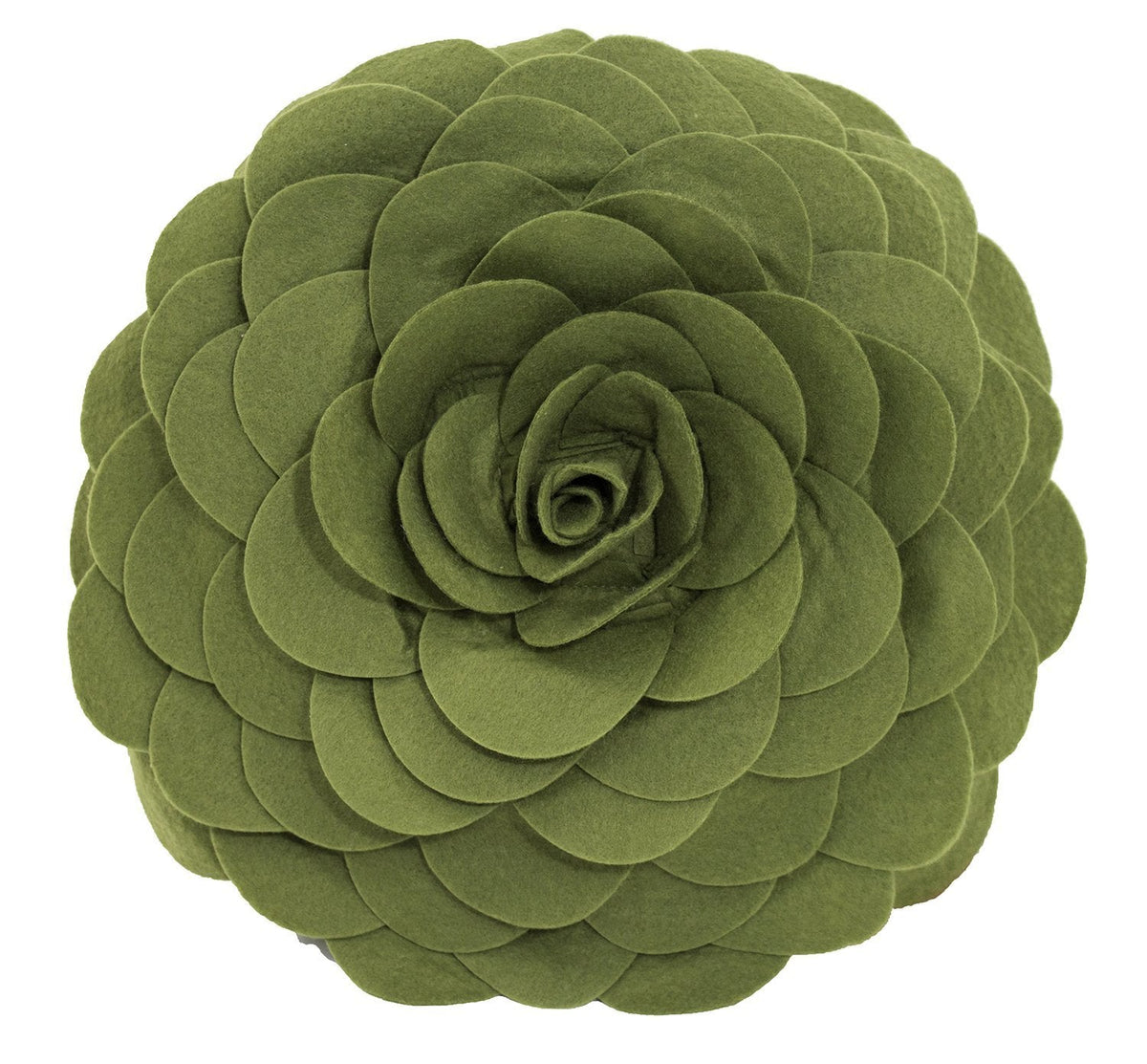 Eva's Flower Garden Decorative Throw Pillow 13" Round - Floral Accent Pillow Case for Home, Couch, Bed, Living Room, Holiday and Office Décor
