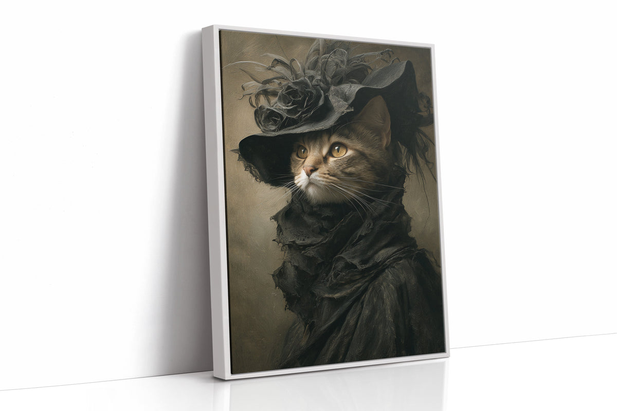 L'élégance d'un chat dévoilée