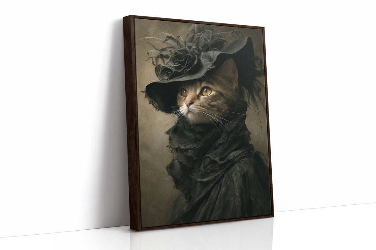 L'élégance d'un chat dévoilée