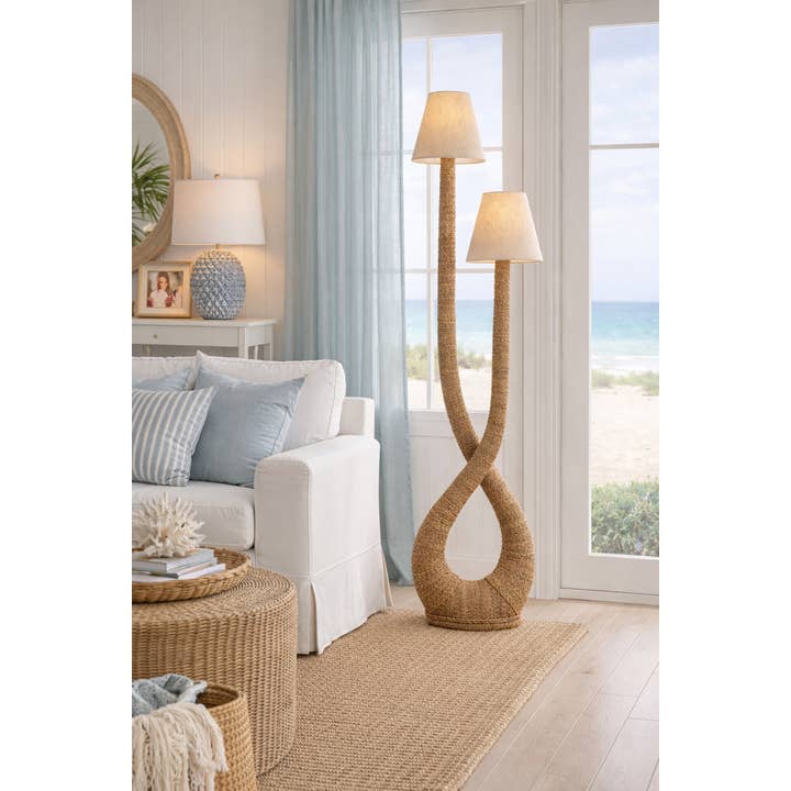 Handmade Infinity Floor Lamp