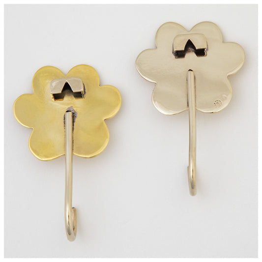 Gancio in metallo misto Love You Paw Print - Set da 2
