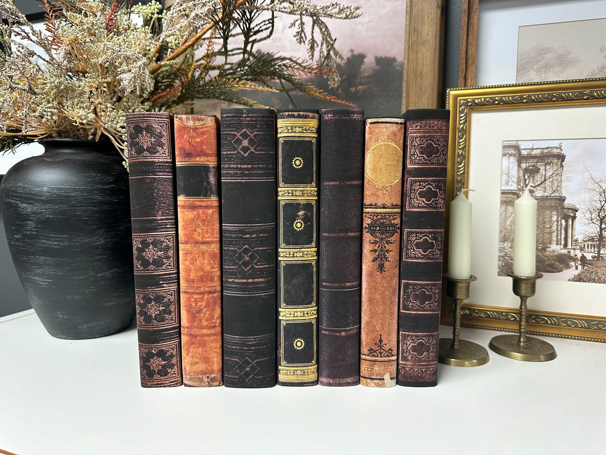 Libri rivestiti in stile vintage - Componi il tuo set