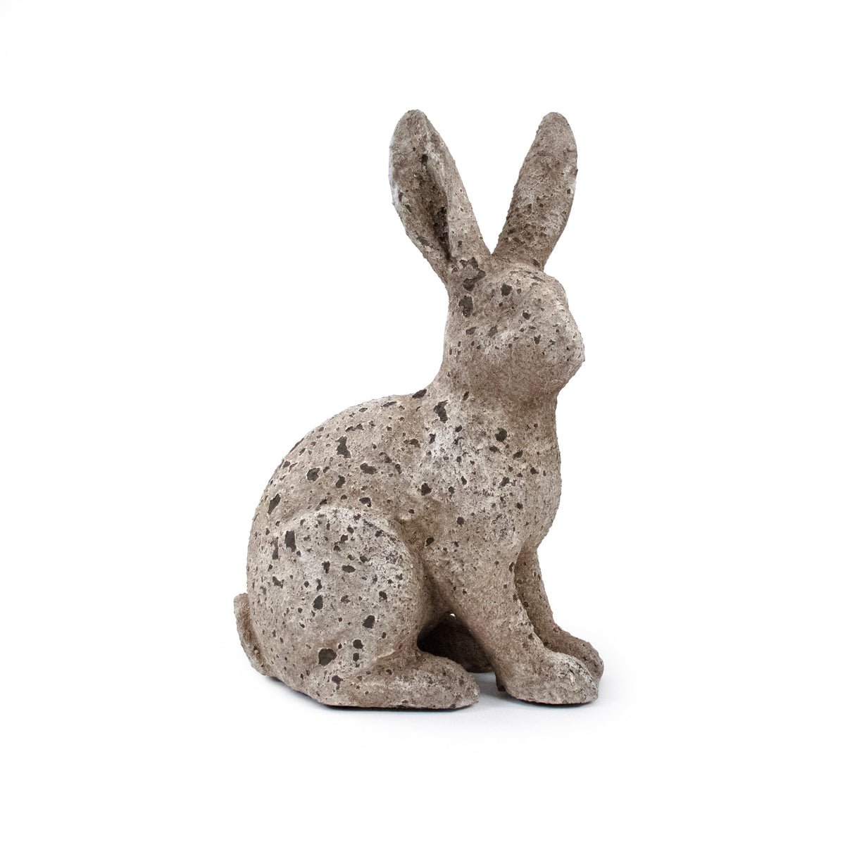 Rustic Resin Rabbit Figurine