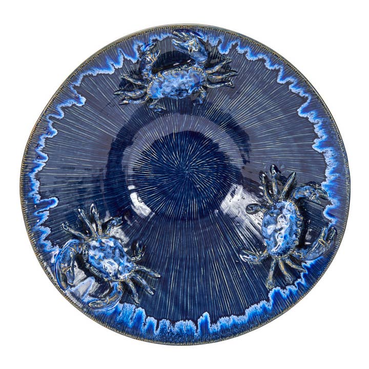 Ocean Depths Crab Ceramic Bowl
