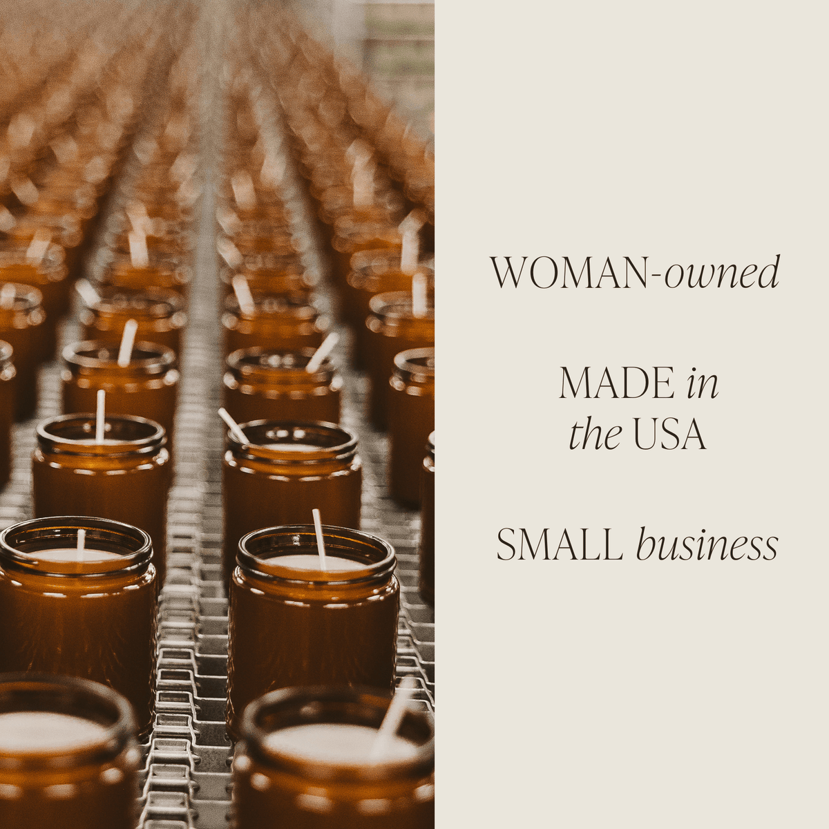 Christmas Soy Candle - Amber Jar - 9 oz