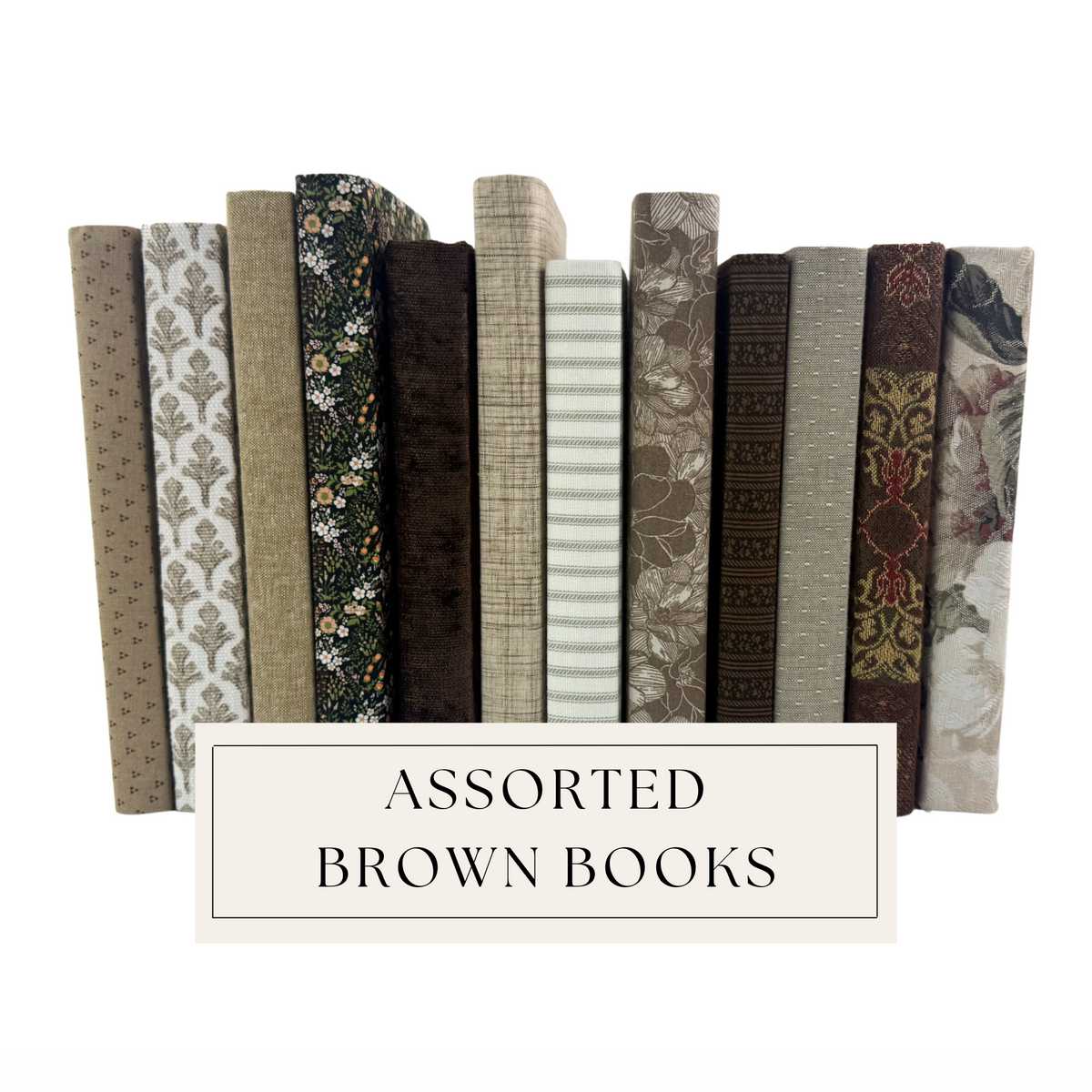 Set di libri marroni assortiti - Selezionati da designer