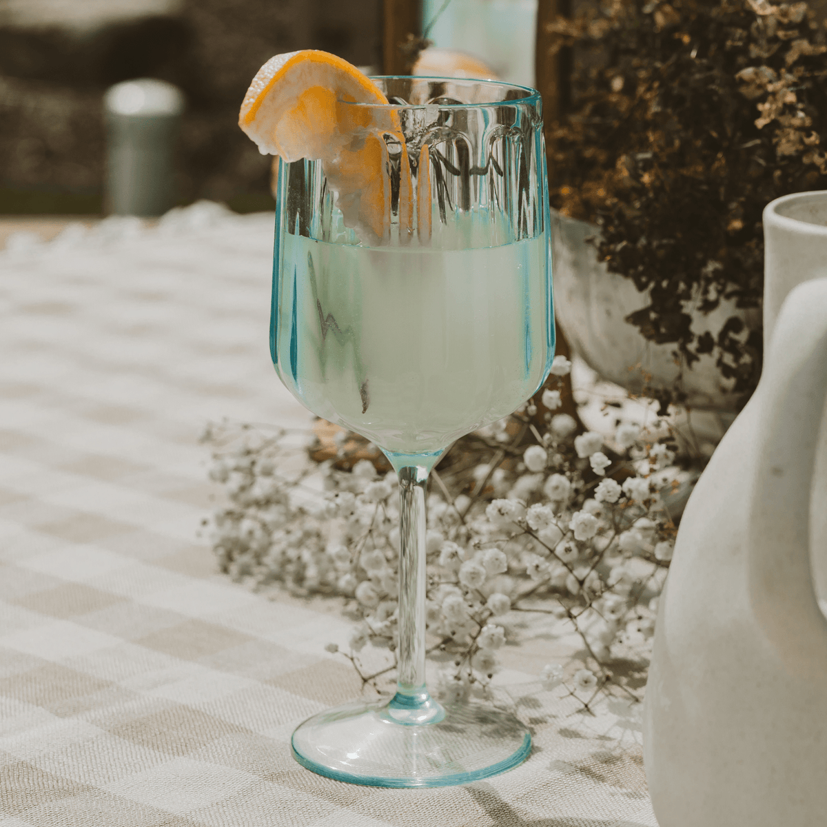 Verres à vin en plastique pour l'extérieur