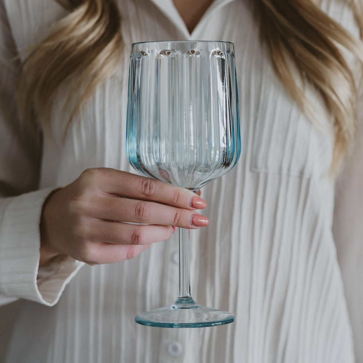 Verres à vin en plastique pour l'extérieur