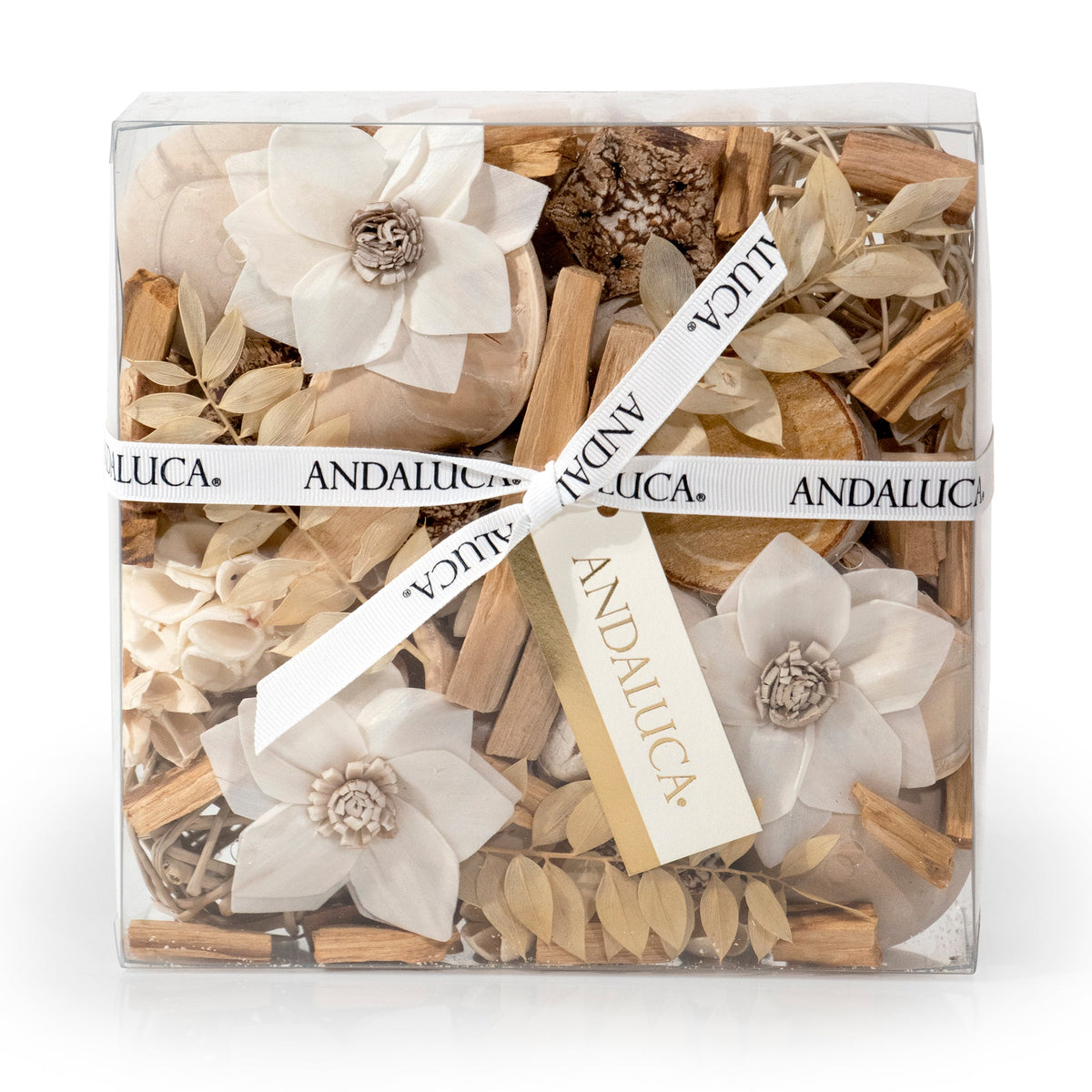 Pot-pourri in scatola Palo Santo & Lino
